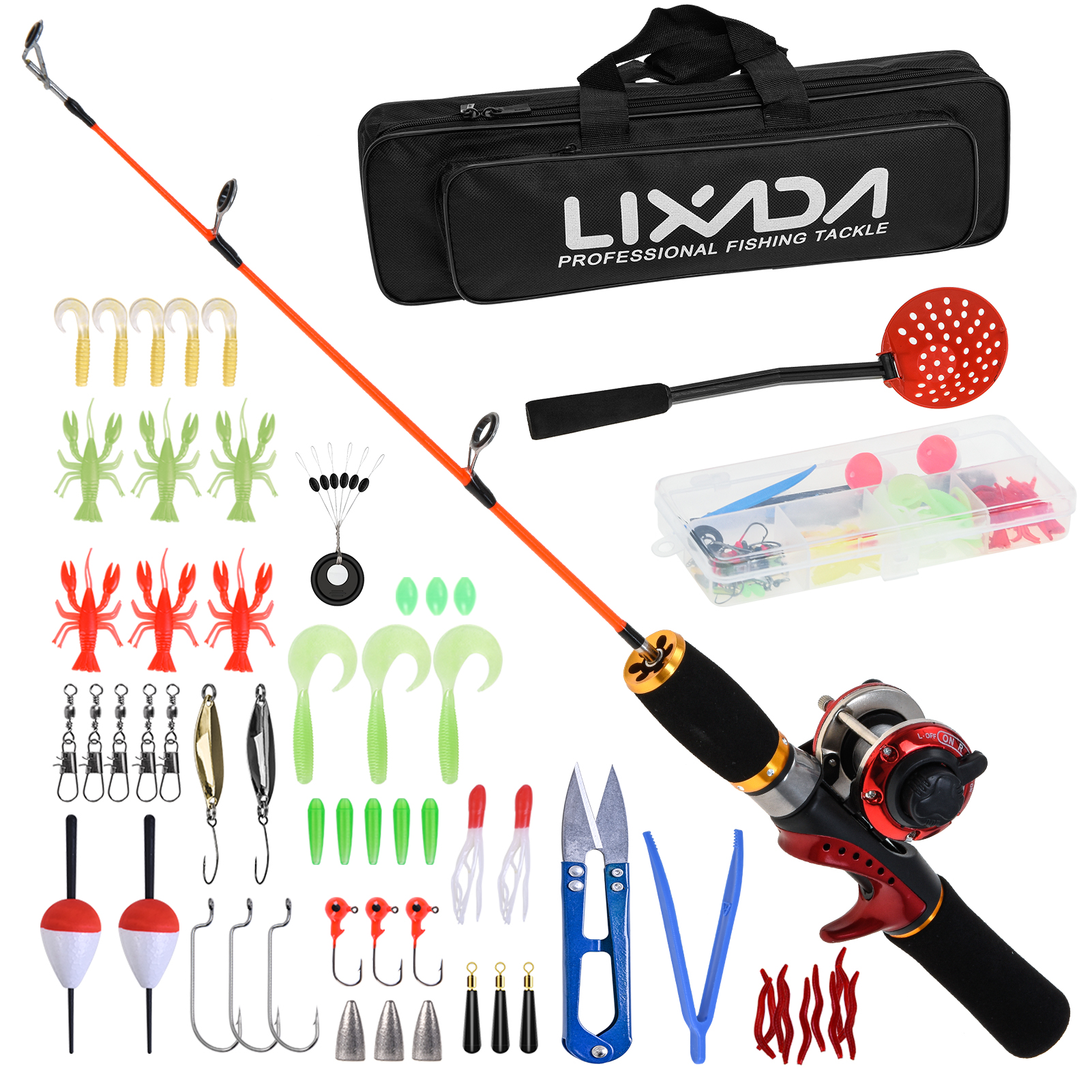 US Lixada Ice Fishing Rod Reel - Ice Fishing Reel review and price