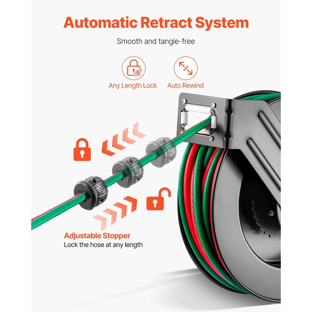 Retractable Welding Hose Reel  - Conventional Reel review and price