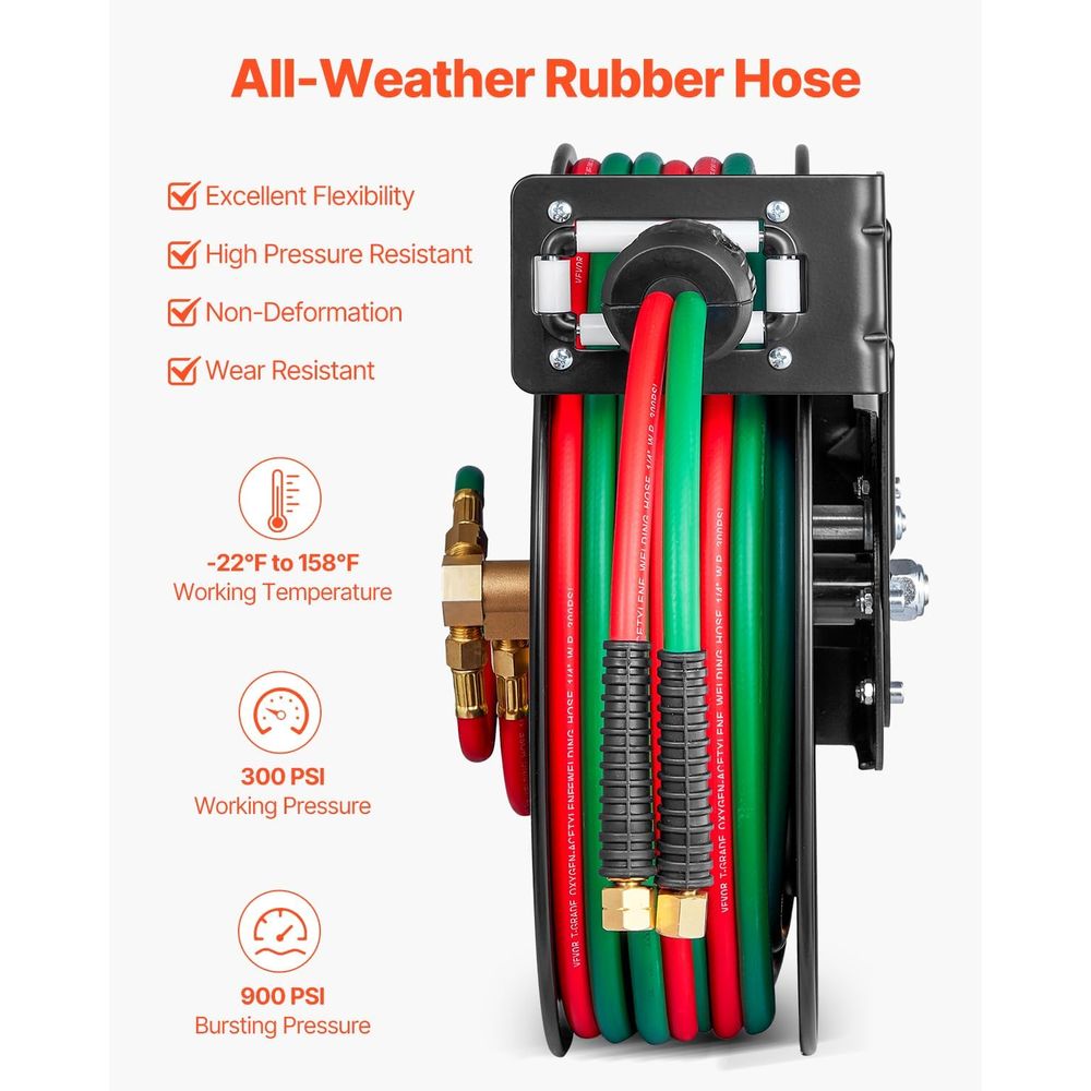 Retractable Welding Hose Reel  - Conventional Reel review and price