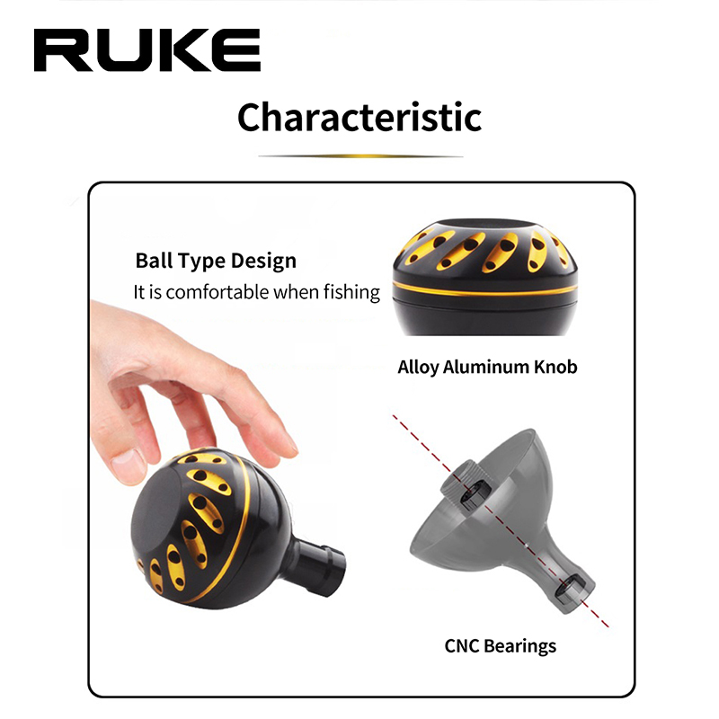 Ruke 1pc Fishing Reel Handle K - Reel Drag Knob review and price