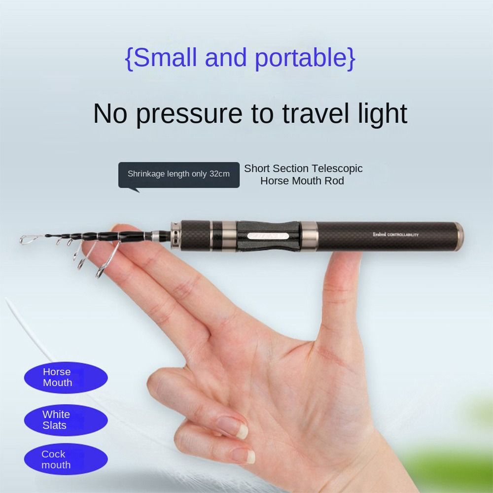 1.5m-1.8m Fishing Pole Rod Set - Spincast Reel review and price