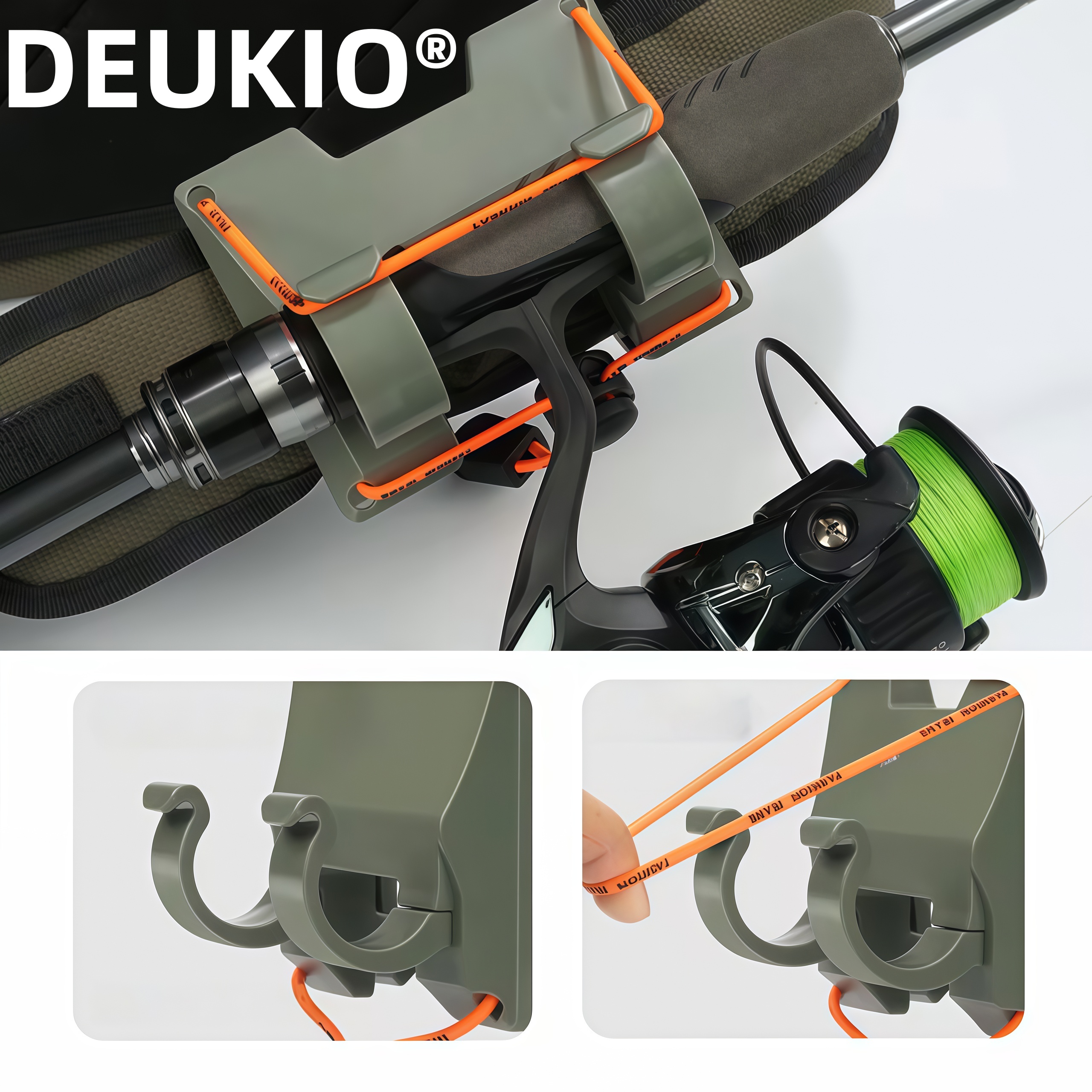 DEUKIO Outdoor Belt Clip Rod H - Spinning Reel review and price