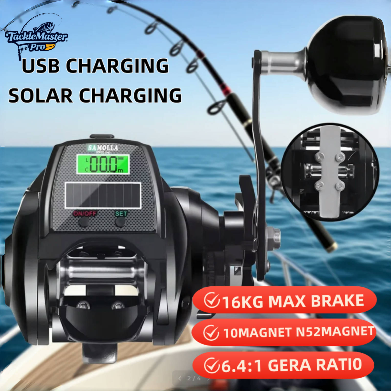 Heavy Duty Electric Fishing Re - Ice Fishing Reel review and price