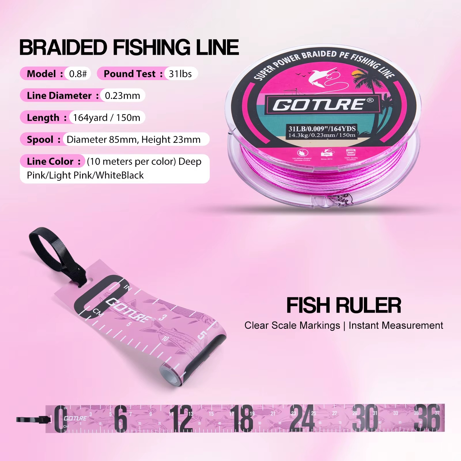 Goture All-in-One Fishing Comb - Reel Bag review and price