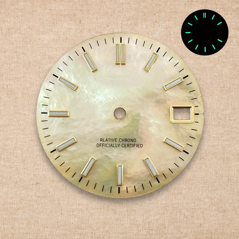 New 28.5mm S Logo NH35 Dial Lo - Reel Case review and price