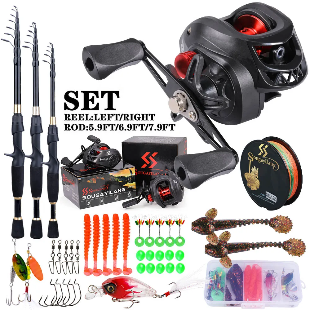 Sougayilang Fishing Rod and Re - Spincast Reel review and price