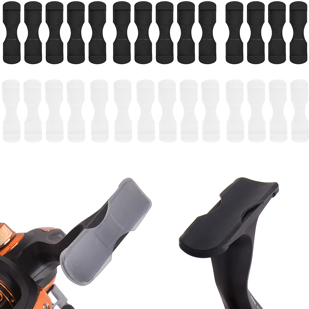 40/100Pcs Rubber Fishing reel  - Spincast Reel review and price