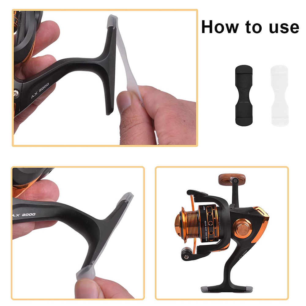 40/100Pcs Rubber Fishing reel  - Spincast Reel review and price