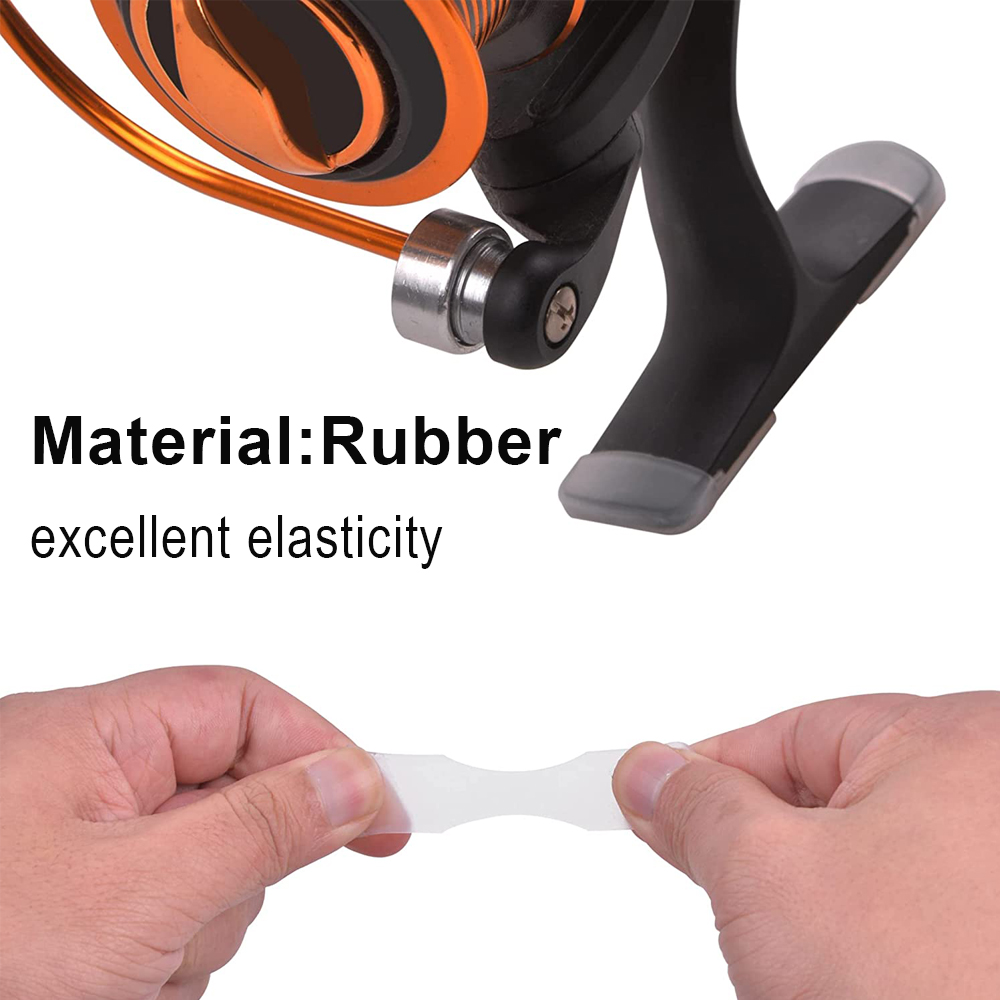 40/100Pcs Rubber Fishing reel  - Spincast Reel review and price